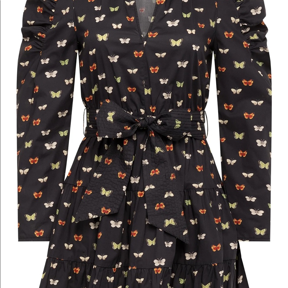 Anna Cate Elizabeth Dress Butterfly Print